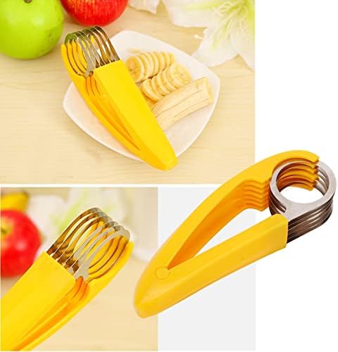 Stainless Steel Banana Cutter Sausage Cucumber Slicer Chopper Kitchen  Accessories Gadgets 