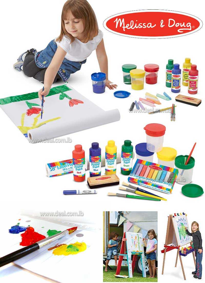 melissa and doug easel accessories