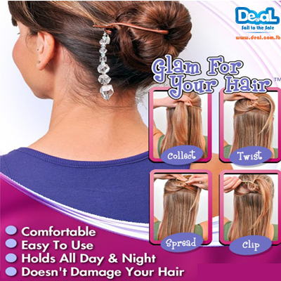 Igrab Me 80pcent Off Twist N Clip Hair Accessory As Seen O Tv