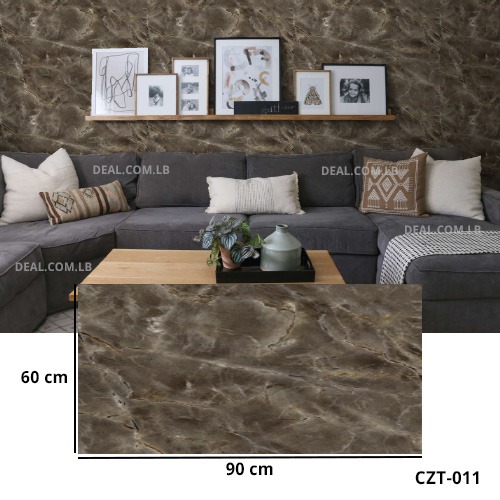 %2860X90cm%29+Brown+Sintered+Stone+Design+Wall+Sticker+Foam+Self+Adhesive+For+Wall+Decor