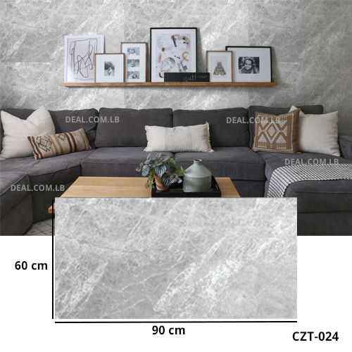 (60X90cm) Marble Texture Design Wall Sticker Foam Self Adhesive For Wall Decor