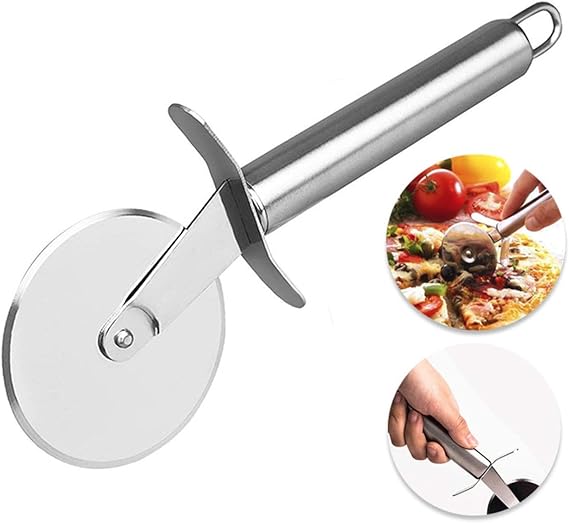 19cm Stainless Steel Pizza Cutter