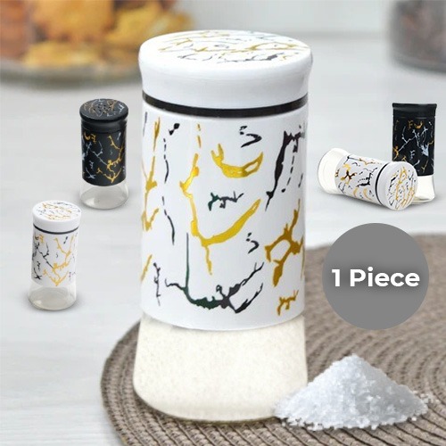 1Piece Marble Salt and Pepper Shaker - 150g