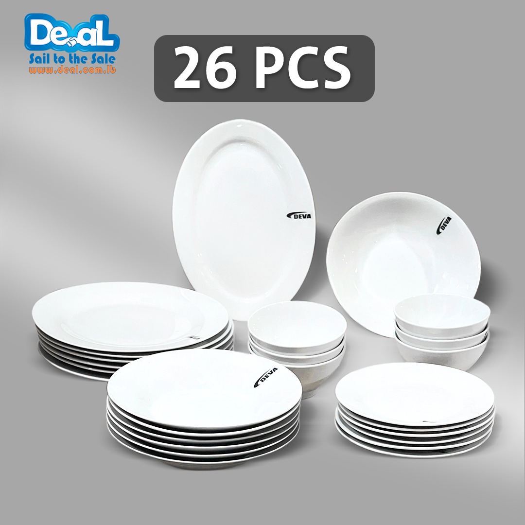 26 Pieces Ceramic Dinner Set