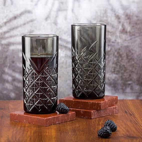 295ml Luxurious Modern Crystal Glass Cup Set of 6