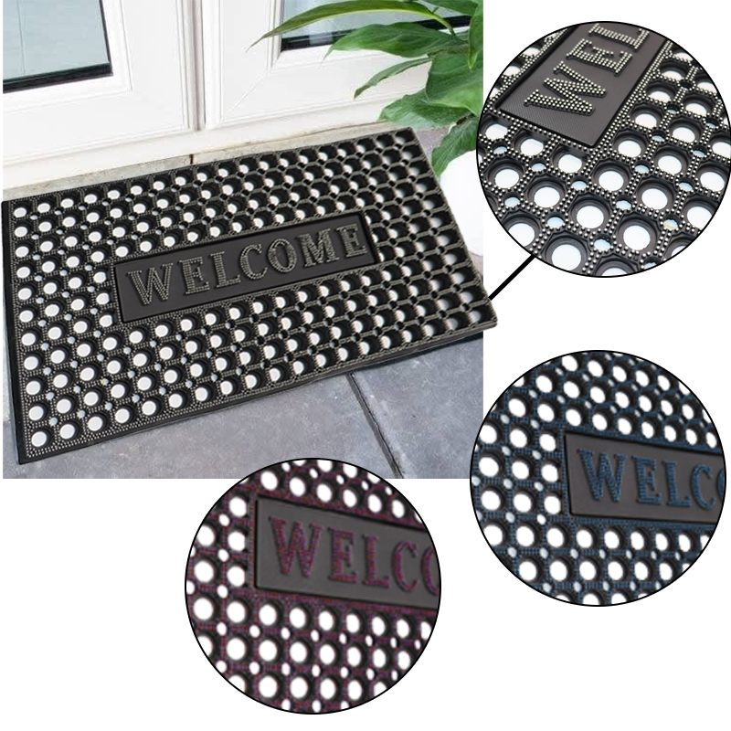 45Cm x 75Cm - Heavy Duty Outdoor Dirt Trapping welcome Mat