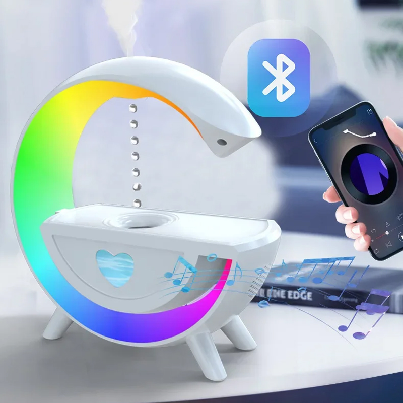 Anti+Gravity+Humidifier+Floating+Water+Machine+with+Bluetooth+Speaker