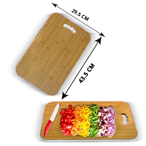 Bamboo wooden cutting board large size