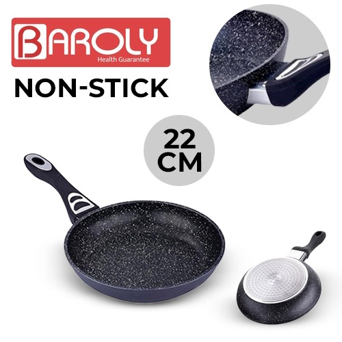 Baroly Non-Stick Marble Fry Pan 22cm