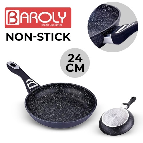 Baroly Non-Stick Marble Fry Pan 24cm