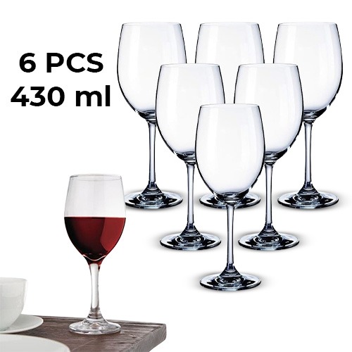 Goblet 6 Pieces Wine Glass 430ml