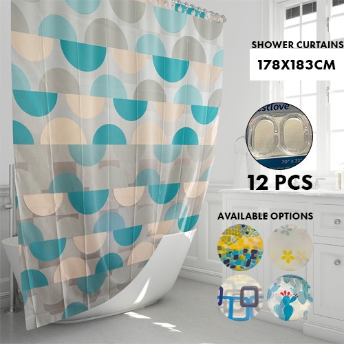 Multidesign Shower Curtain (178x183cm)