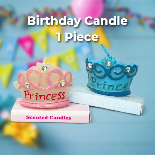 Princess And Prince Crown Scented Candle