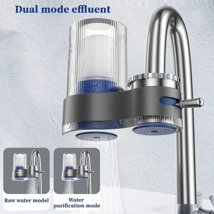 Water Purifier Faucet Water Filter Faucet for Kitchen Sink Faucet Washable Ceramic Bathroom Purifying Sprayer