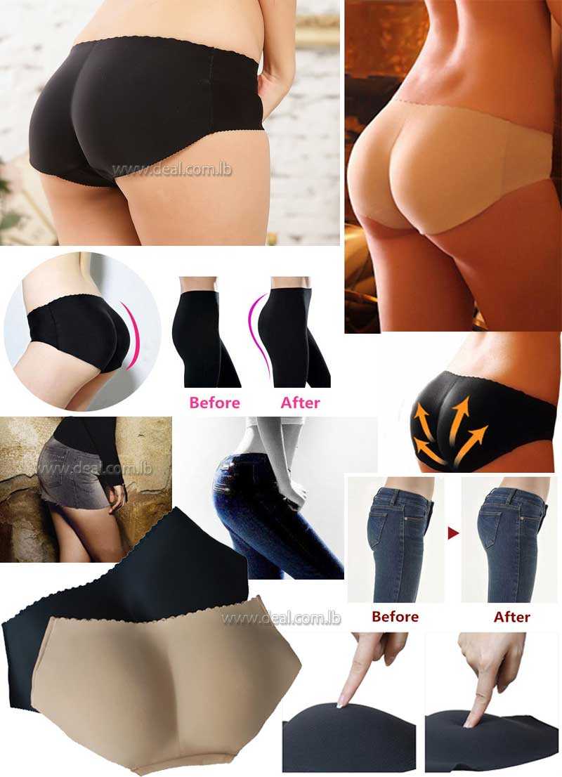 Women Butt Lifter Lingerie Underwear Padded Seamless Butt Hip Enhancer