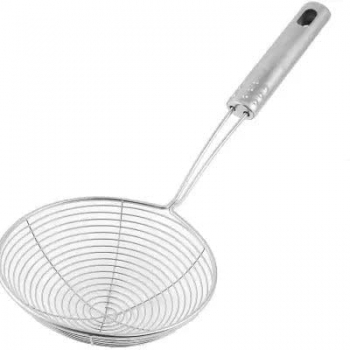 40x19cm+Stainless+Steel+Spider+Strainer%2CFrench+Fries+Strainer%2CPans+Strainer%2CMultifunctional+Kitchen+Strainer