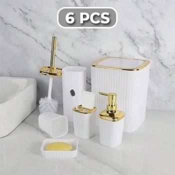 6+Pieces+Luxurious+Bathroom+Set