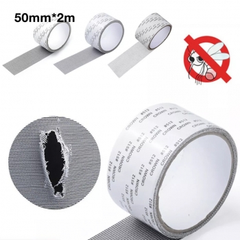 Self-Adhesive+Window+Screen+Mosquito+Net+Repair+Tape+50mm+x+2Meters