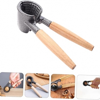 1pc+Kitchen+Nutcracker+Nut+Opener+Metal+Nut+Cracker+with+Wooden+Handle+Home+Kitchen+Tools