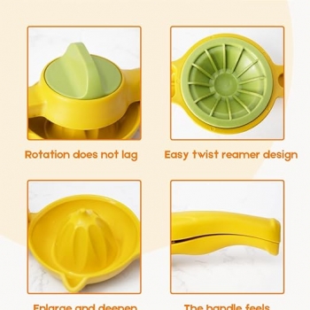 Lemon+Squeezer%2C+Manual+Citrus+Juicer%2C+Lemon+Juicer+with+Rotating+Hinge+Blade+Hand+Juicer+Squeezer+with+a+leaking+spoon+for+Extracting+the+Most+Juice+Possible