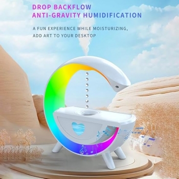 Anti+Gravity+Humidifier+Floating+Water+Machine+with+Bluetooth+Speaker