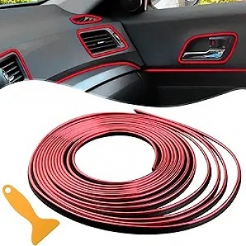 5M+Universal+Car+Trim+Strips+Fit+for+Most+Car+Interior+Installation