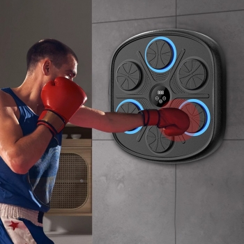 Music+Boxing+Machine+with+Bluetooth%2C+Wall+Target%2C+Punching+Training+Equipment%2C+LED+Lighted+Pads+for+Kids+and+Adults%2C+Home+Exercise