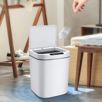 Sensor+Bin+Smart+Trash+Can+12L+Automatic+Touchless+Waste+Bin+With+Infrared+Motion+Sensor+Electric+Silent+Rubbish+Bin+With+Lid