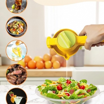 Lemon+Squeezer%2C+Manual+Citrus+Juicer%2C+Lemon+Juicer+with+Rotating+Hinge+Blade+Hand+Juicer+Squeezer+with+a+leaking+spoon+for+Extracting+the+Most+Juice+Possible