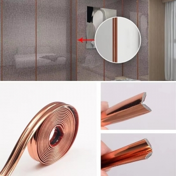 %281cm%2B1cm%29x10m+Self-adhesive+PVC+Waterproof+Decorative+Lines+Furniture+Table+Edge+Anti-collision+Tape+Background+Wall+Interior+Corner+Decorative+Strips