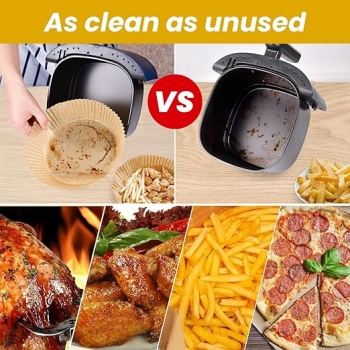 Air+Fryer+Disposable+Paper+Liner%2C+50+Pcs+Air+Fryer+Liners%2C+Non-Stick+Air+Fryer+Paper+Liners%2C+Air+Fryer+Parchment+Paper+Round%2C+Oil-Proof%2C+Water-Proof