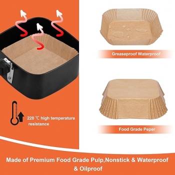 Air+Fryer+Liners+Square%2C+50Pcs+Air+Fryer+Paper+Liners%2C++Air+Fryer+Parchment+Paper+Liner%2C+Non-Stick+Air+Fryer+Disposable+Paper+Liner+Oil+Resistant%2C