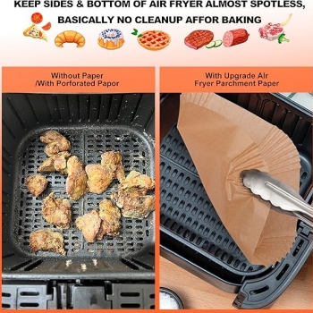 Air+Fryer+Liners+Square%2C+50Pcs+Air+Fryer+Paper+Liners%2C++Air+Fryer+Parchment+Paper+Liner%2C+Non-Stick+Air+Fryer+Disposable+Paper+Liner+Oil+Resistant%2C