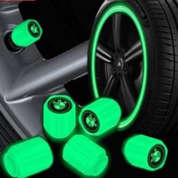 Tyre+Valve+Caps+Luminous+Glow+Car+Tire+Air+Stem+Valve+Cap+Covers+%284+Pcs%29