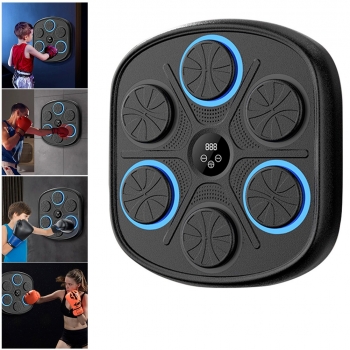 Music+Boxing+Machine+with+Bluetooth%2C+Wall+Target%2C+Punching+Training+Equipment%2C+LED+Lighted+Pads+for+Kids+and+Adults%2C+Home+Exercise