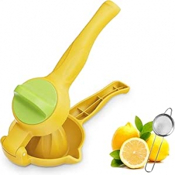 Lemon+Squeezer%2C+Manual+Citrus+Juicer%2C+Lemon+Juicer+with+Rotating+Hinge+Blade+Hand+Juicer+Squeezer+with+a+leaking+spoon+for+Extracting+the+Most+Juice+Possible